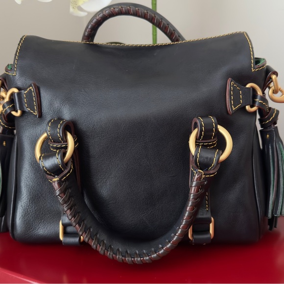 Dooney & Bourke Florentine Micro Satchel - Navy - Picture 3 of 9